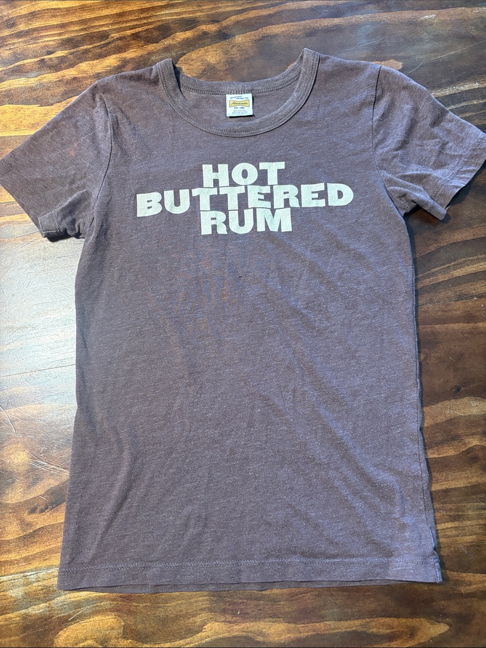 Hot Buttered Rum Graphic Tee - Brown